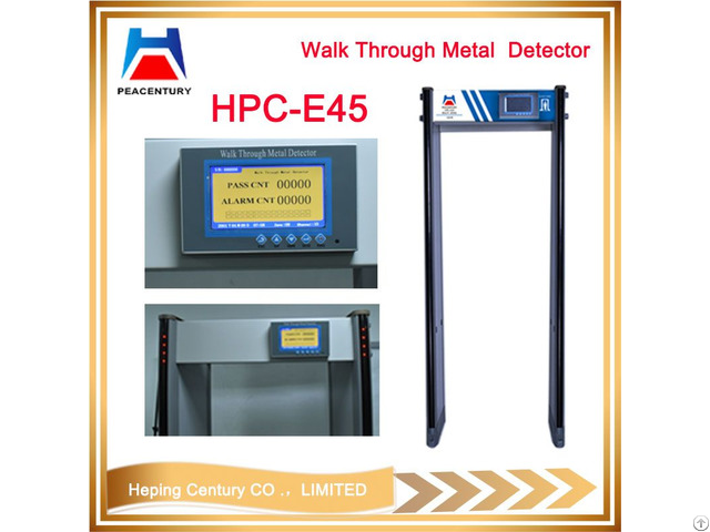 Door Frame Metal Gate Manufacturer Security Walk Throughmetal Detector