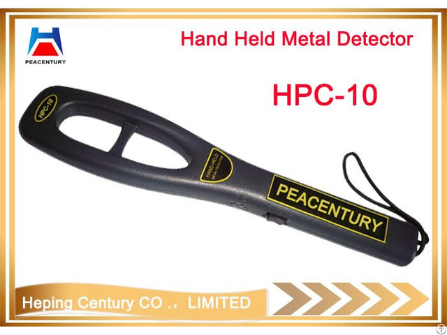 Small Hand Held Metal Detectors Police Scanner Used In Airport Wharf School