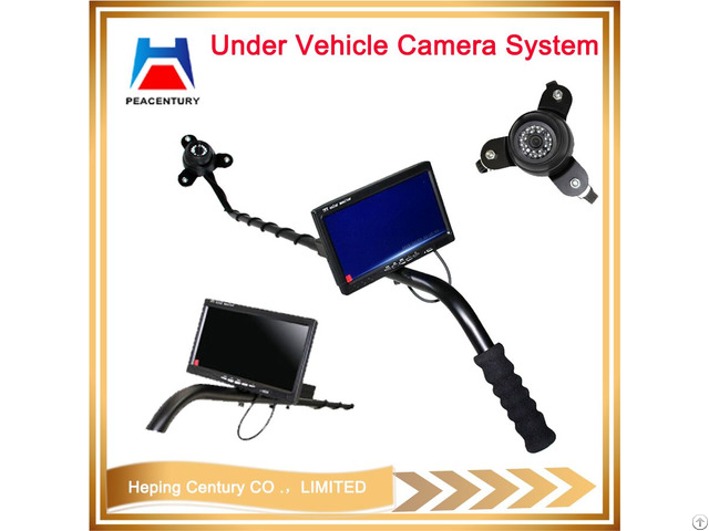 Portable Digital Visual Under Vehicle Checking Camera Uvss With Dvr