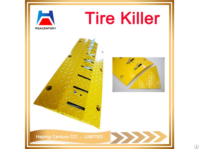 Tire Killer For Tyre Durable One Way Hump Road Spikes Speed Breaker