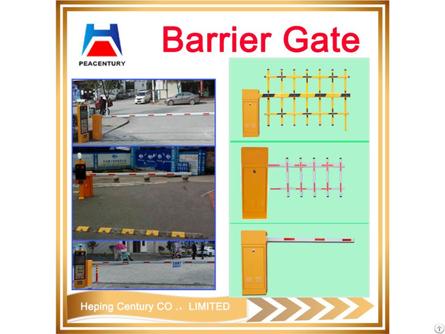 Security Arms Durable Galvanized Powder Coating Metal Barrier Gate