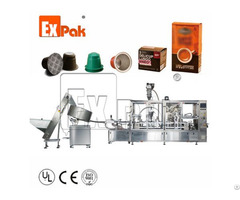 Nespresso Capsule Filling Sealing Machine
