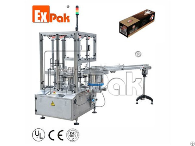 Rotary Type Automatic Box Packing Machine