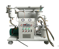 Single Stage Vacuum Transformer Oil Purifier