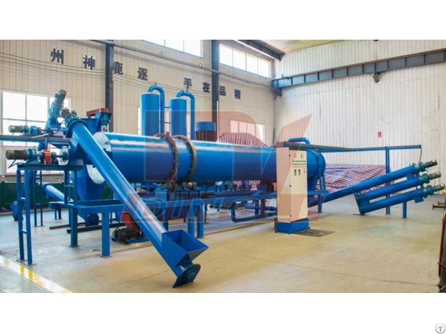 Continuous Coconut Shell Carbonization Production Line