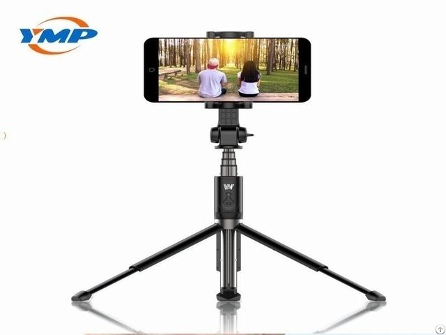 Tripod Selftimer Lever With Stabilizer Capable Of Rotating At Any Angle