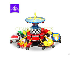 Exciting Amusement Park Rides Outdoor Bounce Electric Jumping Cars For Adult And Children