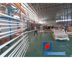 Aluminium Profile Powder Coating Plant Machine Line Spraying Machinery