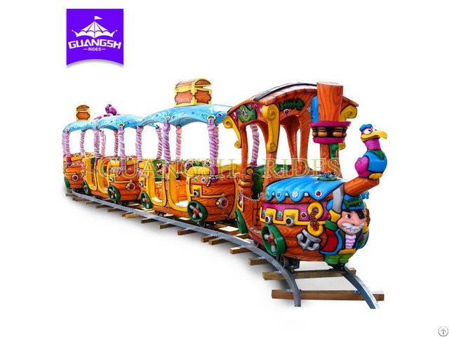 Pirate Track Train Outdoor Kids Rides