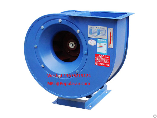 Industrial Centrifugal Fan Motor Directly Driven Type Popula 4 72 7a