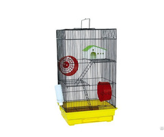 Large Wire Mesh Pet Hamster Active Cages With Plastic Base