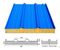 Rockwool Sandwich Roof Panel Roofing Sheet