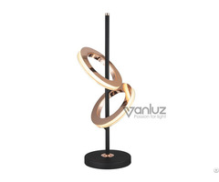 Rose Gold Modern Led Desk Lamp 2