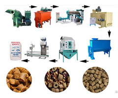 Fish Feed Machine Pellets Production Technology