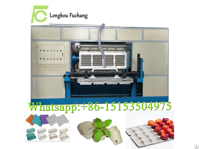 Waste Paper Pulp Molding Egg Tray Making Machine