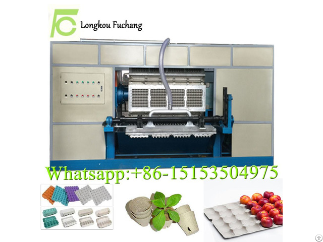 Eco Friendly Paper Pulp Molding Flower Pot Making Machine Seeds Cup Forming Machinery