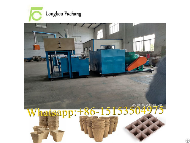 Paper Forming Flower Cup And Pot Making Machine