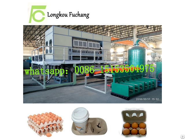 Paper Pulp Forming Egg Tray Making Machine