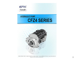 Cosmic Forklift Parts On Sale No 336 Cpw Hydraulic Pump Cfz4 Series Catalogue Size