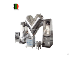 V Shaped Mixer Mixing Machine With Forced Stir