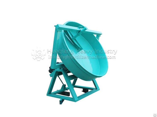 Fertilizer Disc Pan Granulator Machine