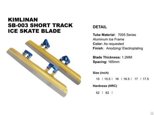 New Professional Kimlinan Sb 003 Short Track Ice Skate Blade