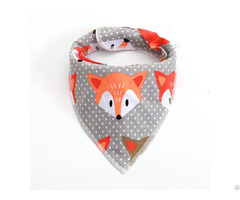 Hot Selling Fashion Printing Cotton Baby Bandana Drool Bibs