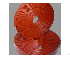 Silicone Rubber Fiberglass Fire Retardant Hose Sleeve