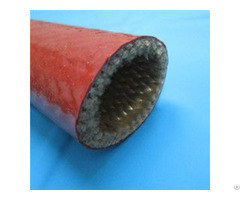 Silicone Coated Fiberglass Braided Heat Shielding Fire Sleeve