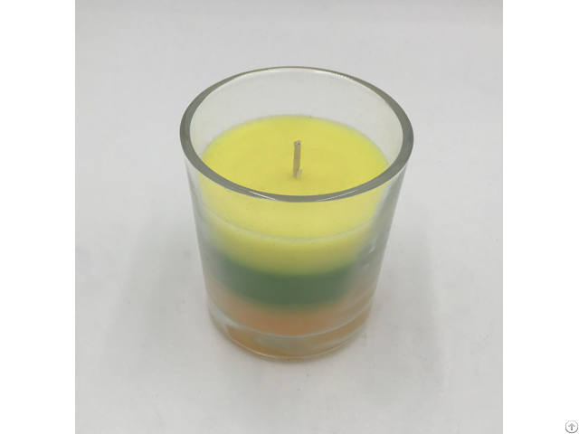 Popular Hot Paraffin Wax Material Custom Scented Candle In Glass Jar For Sale