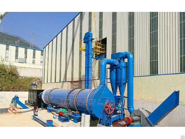 Paddle Stirring Drum Rotary Dryer