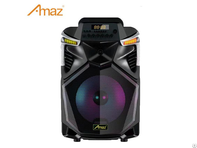 New Arrival Wireless Karaoke Bluetooth Outdoor 15inch Trolley Speaker