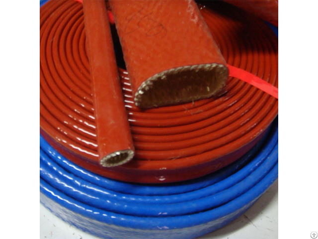 Silicone Coated Glass Fiber Fiberglass Thermal Heat Sleeving