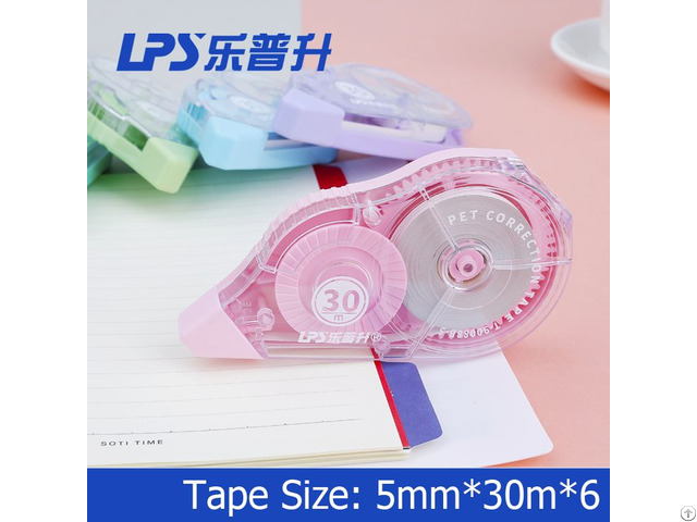 Large Capacity Correction Tape 5 Piece In One Blister Card Big Comfortable