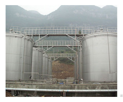 Tank Farm Food Liquid Storage Tan