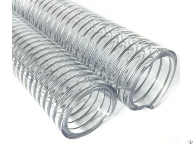 Smooth Surface Pvc Steel Wire Hose Food Grade