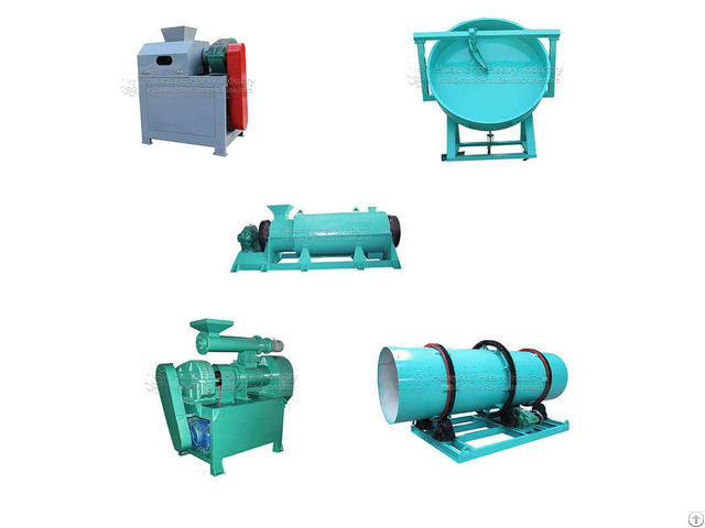 Different Kinds Of Fertilizer Granulator Machines