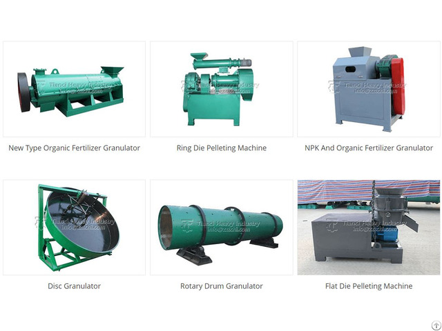 High Quality Fertilizer Granulator Machine For