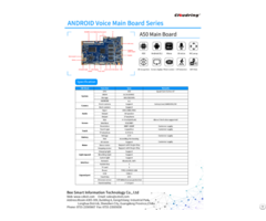 A50 Adnroid Ai Main Board For Robotic