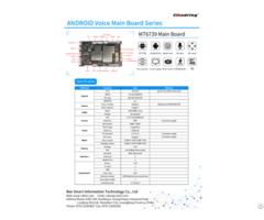 Mt6739 4g Android Ai Main Board 6mic Array For Robotic