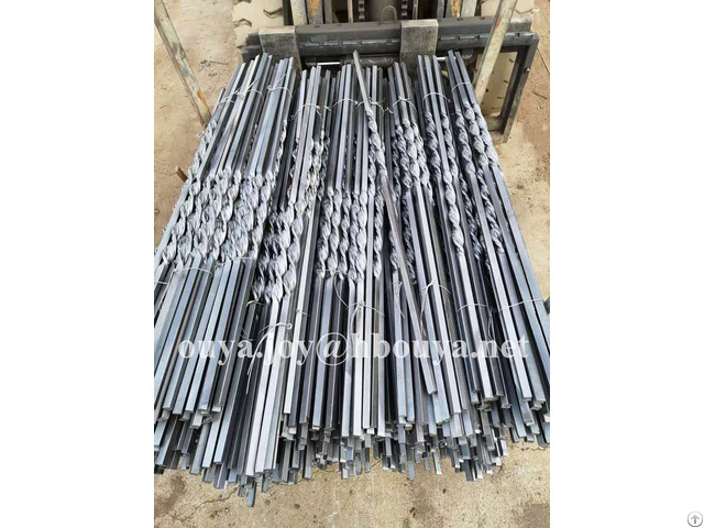 Square Steel Ornamental Iron Gibbon Balusters