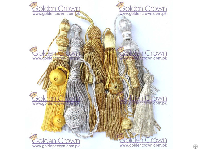 Bullion Wire Tassels
