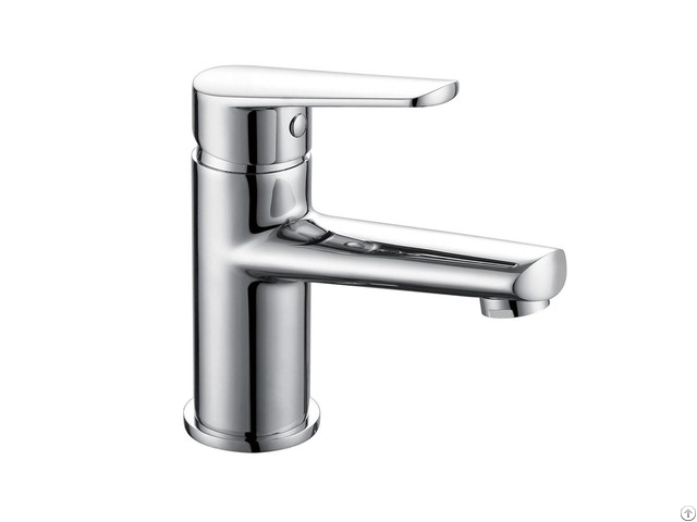 New Arrival Modern Chrome Cold Hot Basin Faucet