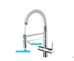 Cold Hot Filter 3 Way Best Sprayer Spring Kitchen Faucet