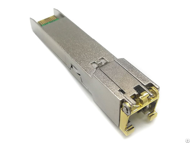 Autosense 10 100 1000base T Sfp Copper Rj 45 100m Transceiver Module