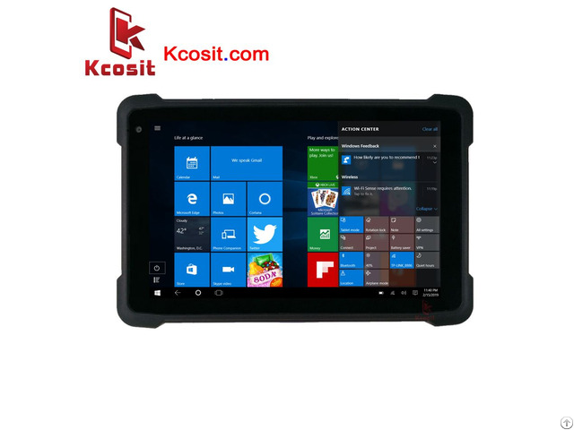 Rugged Windows 10 Home Tablet Pc Mobile 8 Z8350 Cpu Wifi 3g Ip67 Waterproof Otg Gps