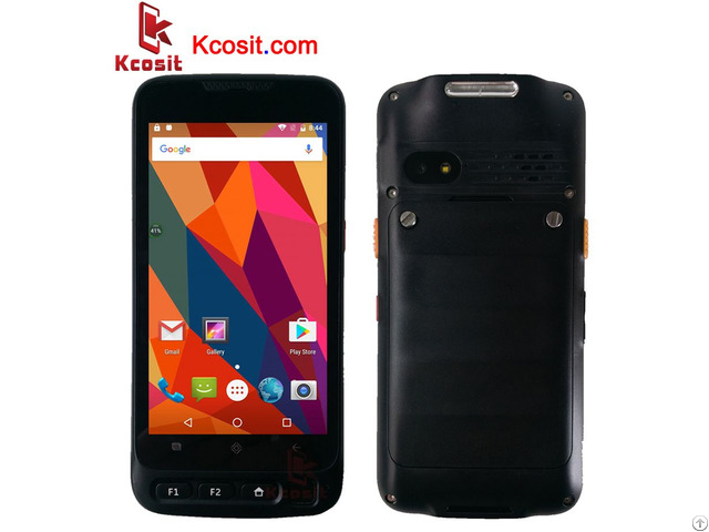 2d Laser Barcode Scanner Android 7 0 4g Lte Handheld Data Collector Pda Terminal Fingerprint Reader