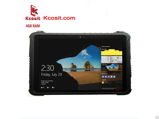 Industrial Computer Military K16h Rugged Windows 10 Tablet Pc 4gb Ram 64gb Rom Ip67 Waterproof