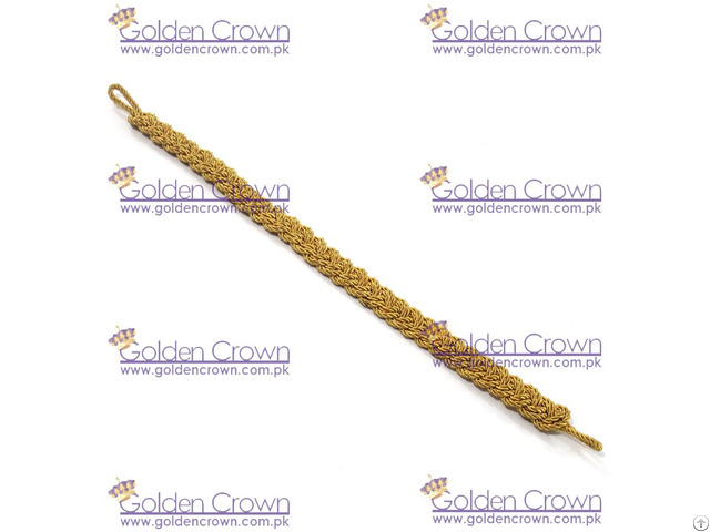 Military Gold Bullion Cap Chain