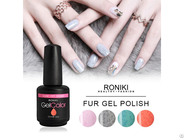 Roniki Fur Effect Gel Polish